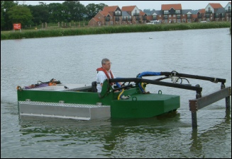 reedman services weed cutting boats